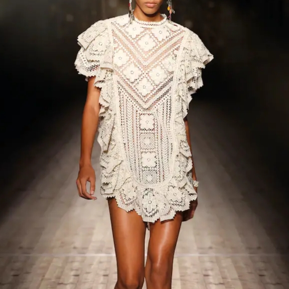 Isabel Marant Dresses & Skirts - 💌NWT✨Isabel Marant ZANETTI Lace Mini Dress